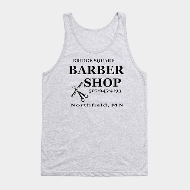 Bridge Square Barber Shop Tank Top by Bridge Square Barber Shop